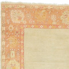 Late 19th Century Turkish Oushak Rug