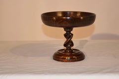 Late 19th Century Turned Compote