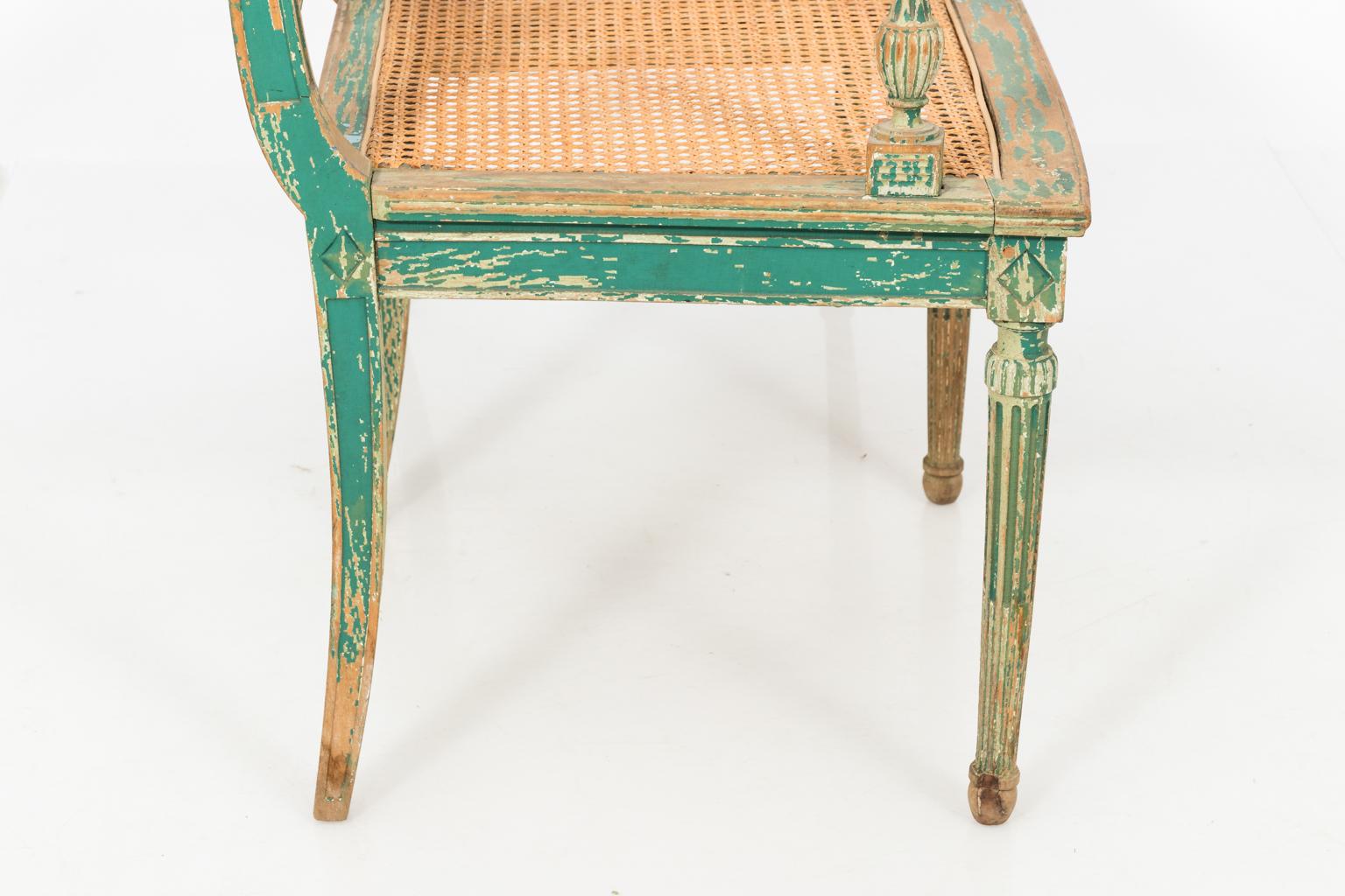 Late 19th Century Two-Seated French Bench 5