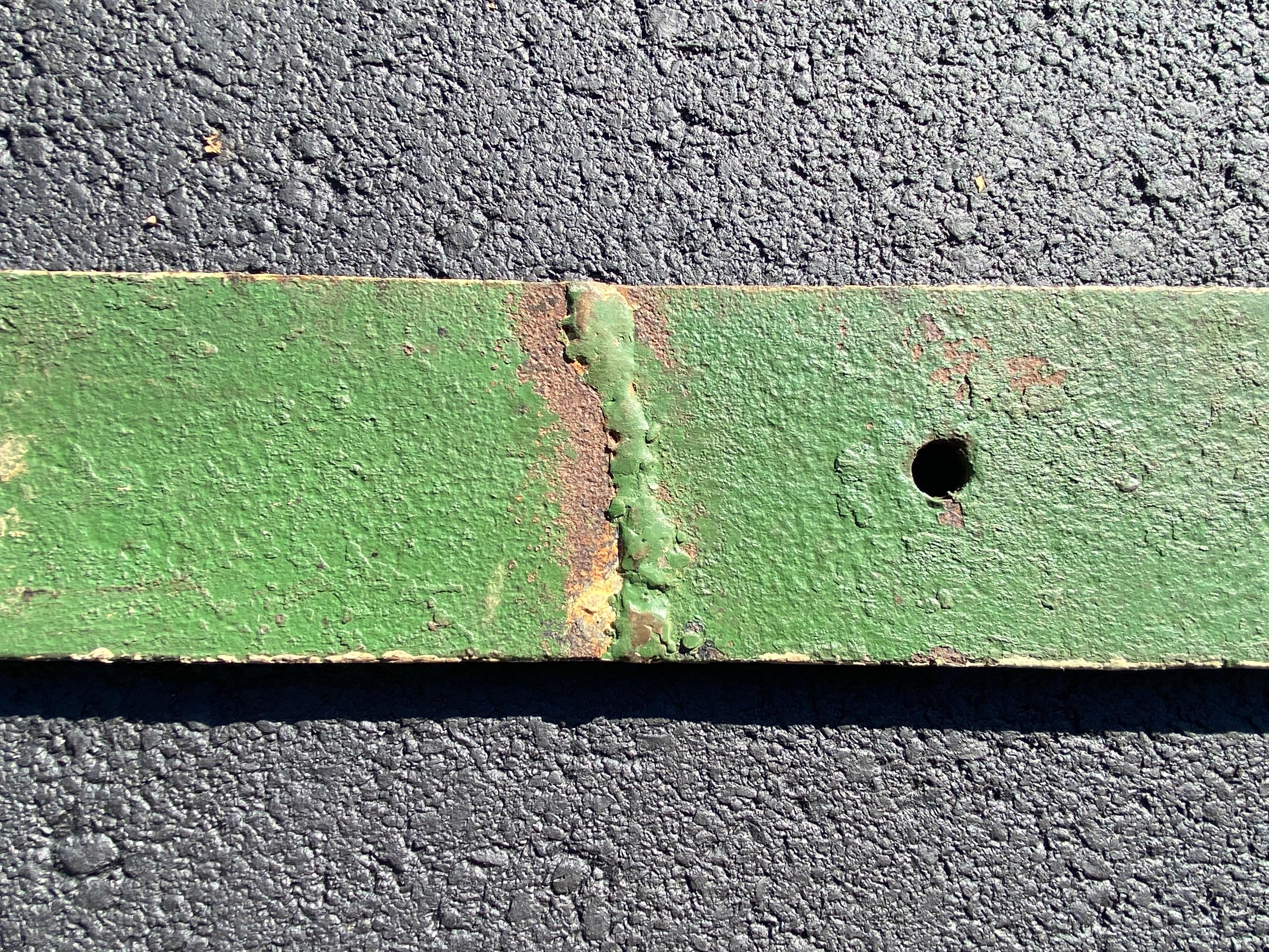 Fin du 19ème siècle UNION IRON WORKS Eerie, Pennsylvanie Enseigne en fonte Folk Art en vente 2