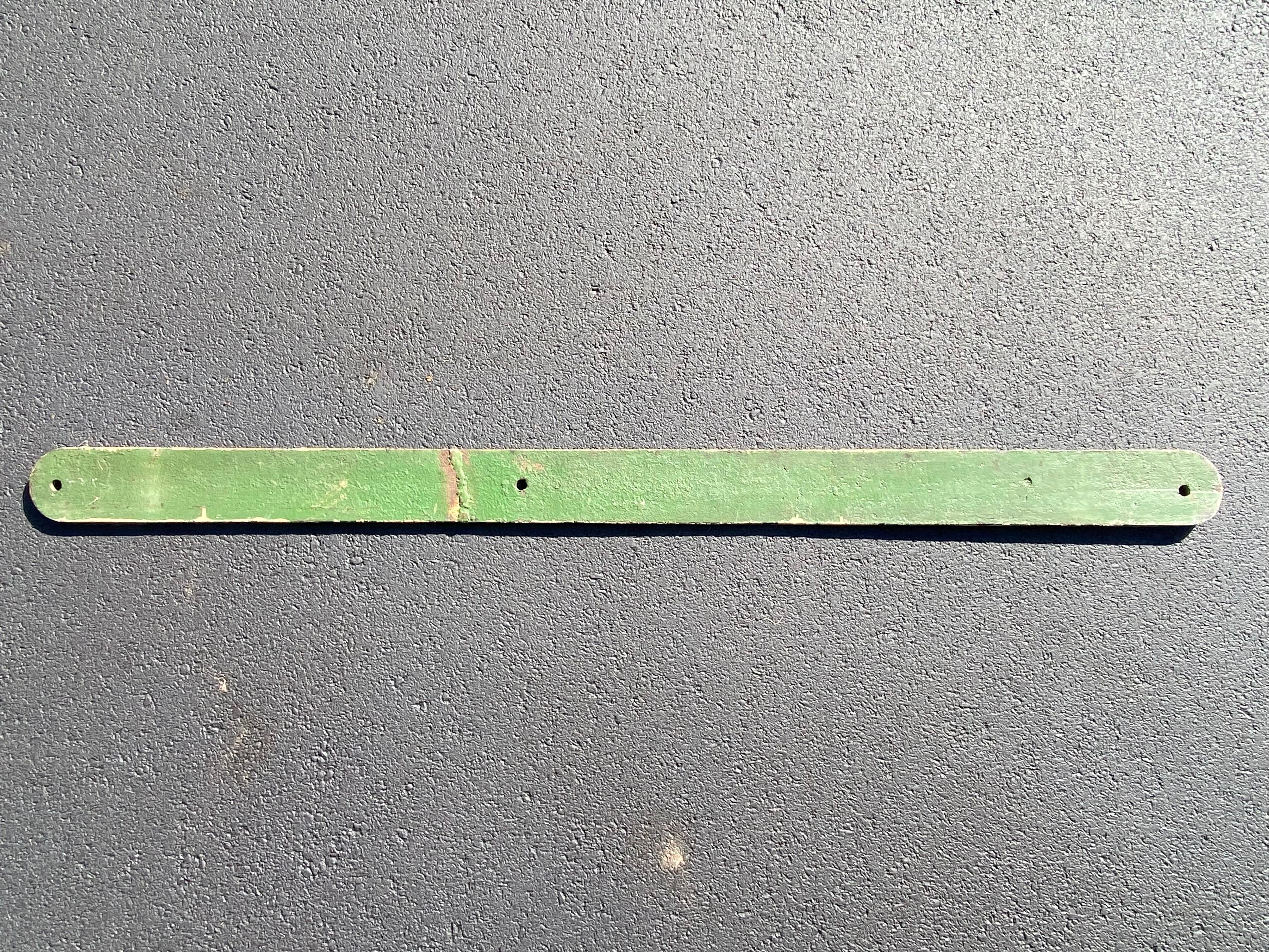 Fin du 19ème siècle UNION IRON WORKS Eerie, Pennsylvanie Enseigne en fonte Folk Art en vente 1