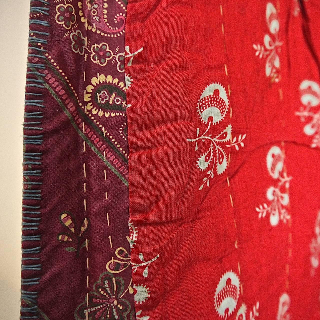 Silk Ikat Uzbekistan Chapan Robe with Russian Cotton Lining 2