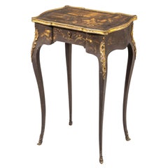 Late 19th Century Vernis Martin Work Table