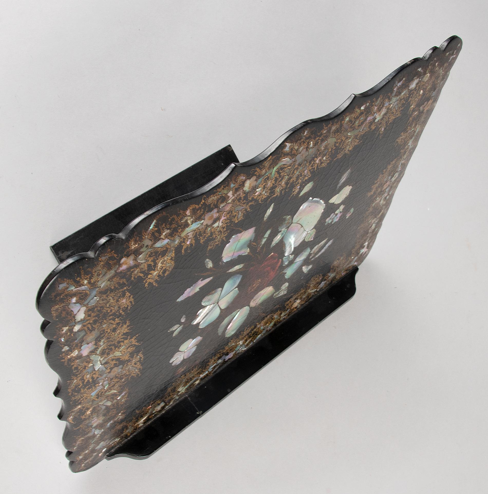 Late 19th Century Victorian Painted Book Stand 8
