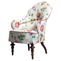 Late 19th Century Victorian Nursing / Lounge Chair Sweden