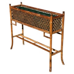 Late 19th Century Victorian Period Bamboo Jardinière