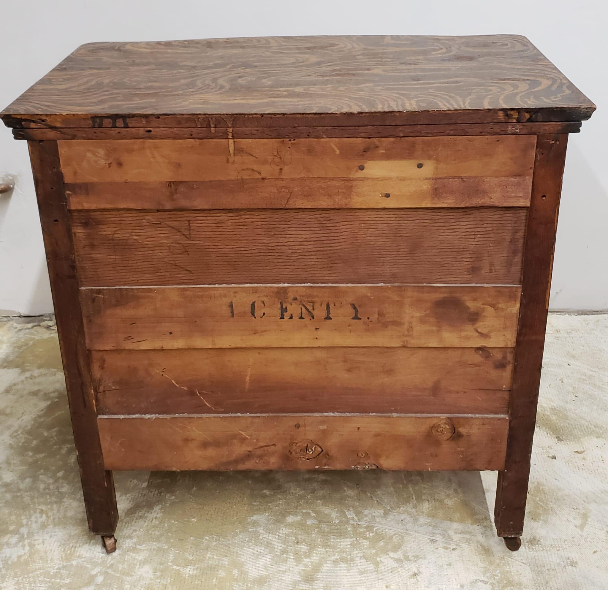 Armadietto a rotelle in Oak Oak vittoriano della fine del XIX secolo in vendita 2