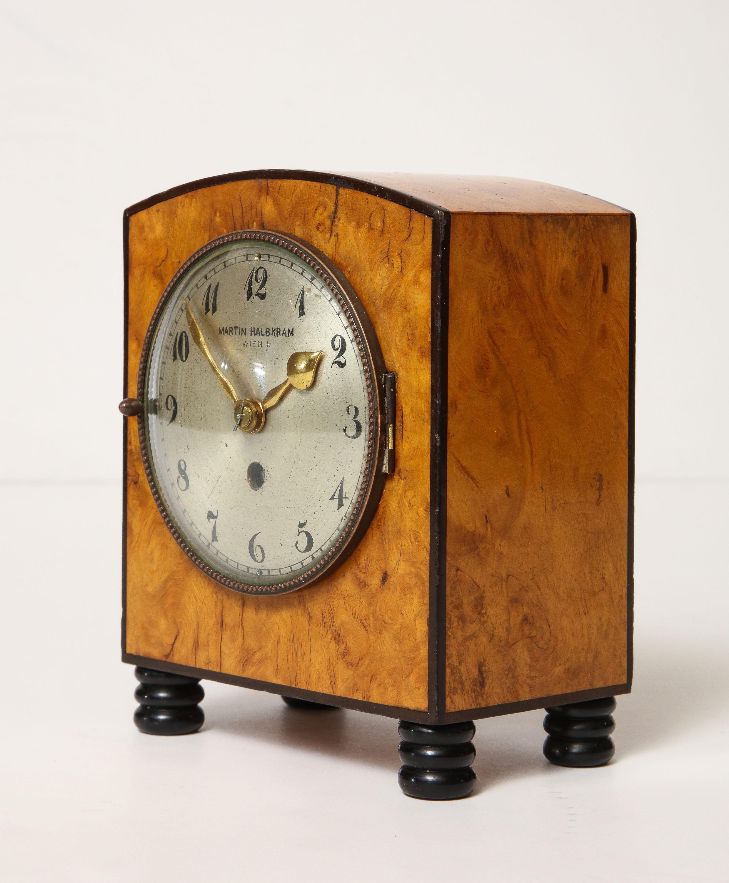 Late 19th Century Viennese Clock by Royal Clockmaker Martin Halbkam For Sale 6
