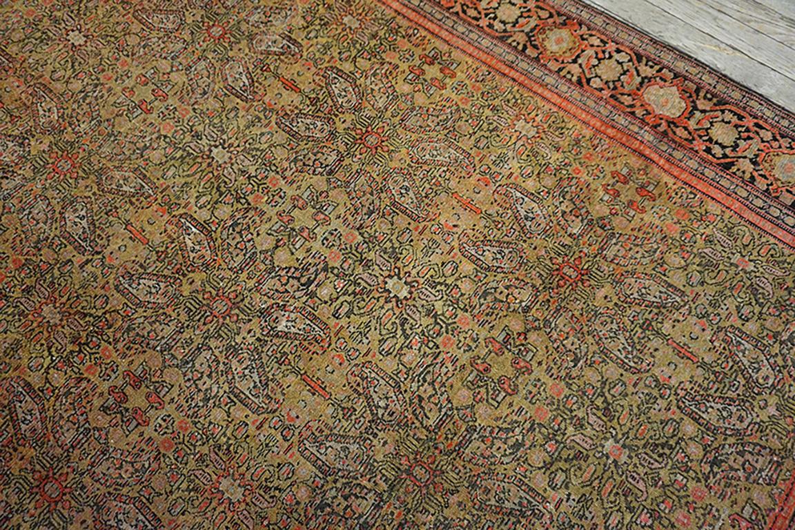 Late 19th Century W. Persian Senneh Carpet For Sale 1