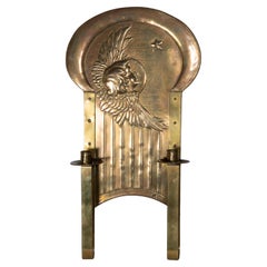 Antique Late 19th Century Wall Candle Holder