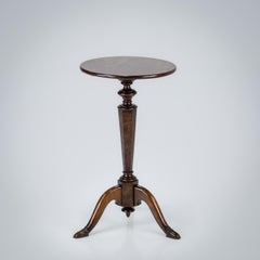 Late 19th Century Walnut and Mahogany Isle of Man or Manx Table