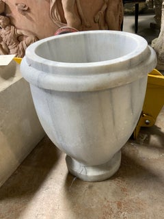 Late 19th Century White Marble Sink