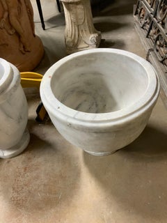 Late 19th Century White Marble Sink