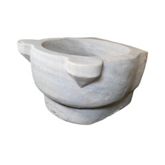 Greek White Carrara Marble Sink