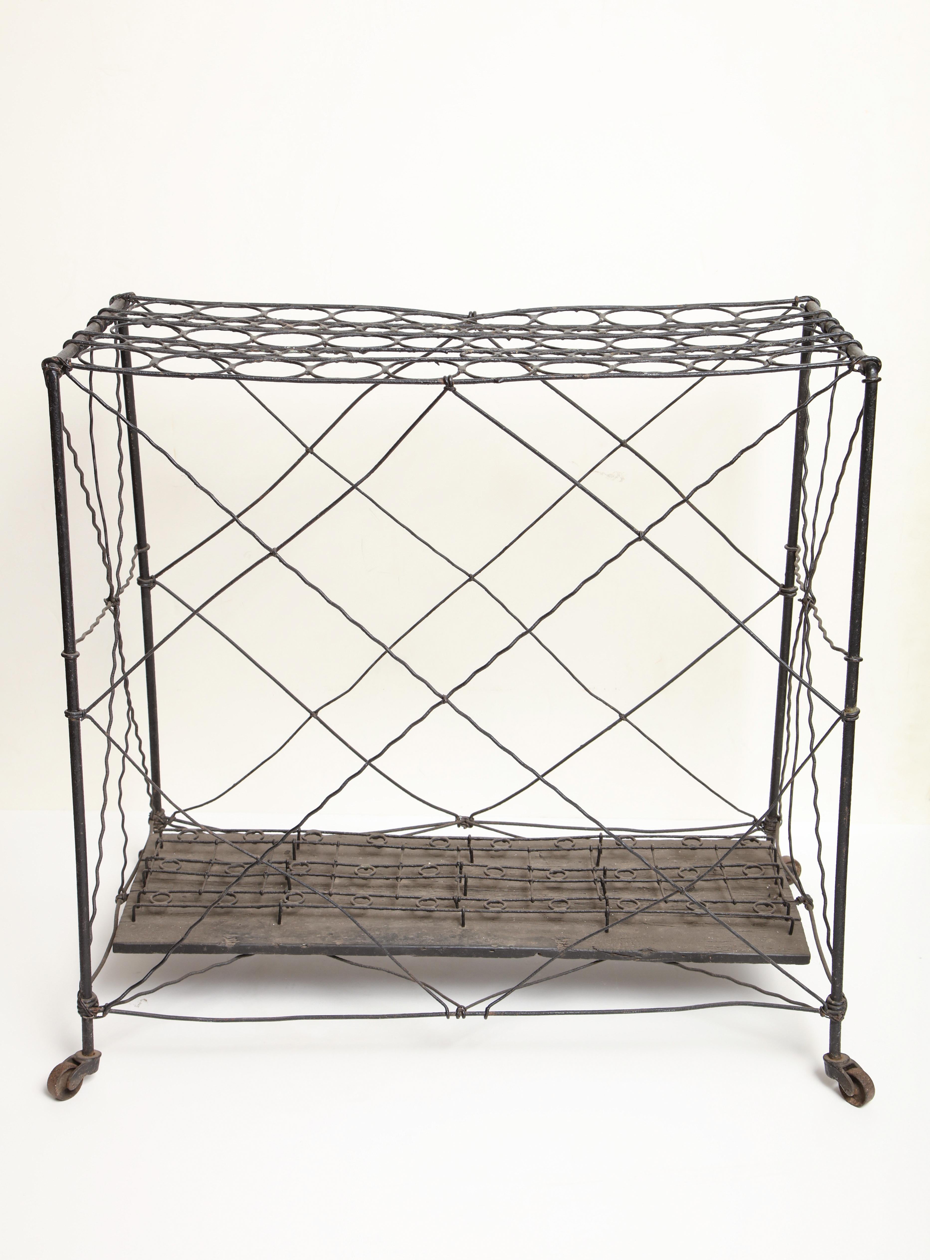 Late 19th Century, Wire Cane Stand 4