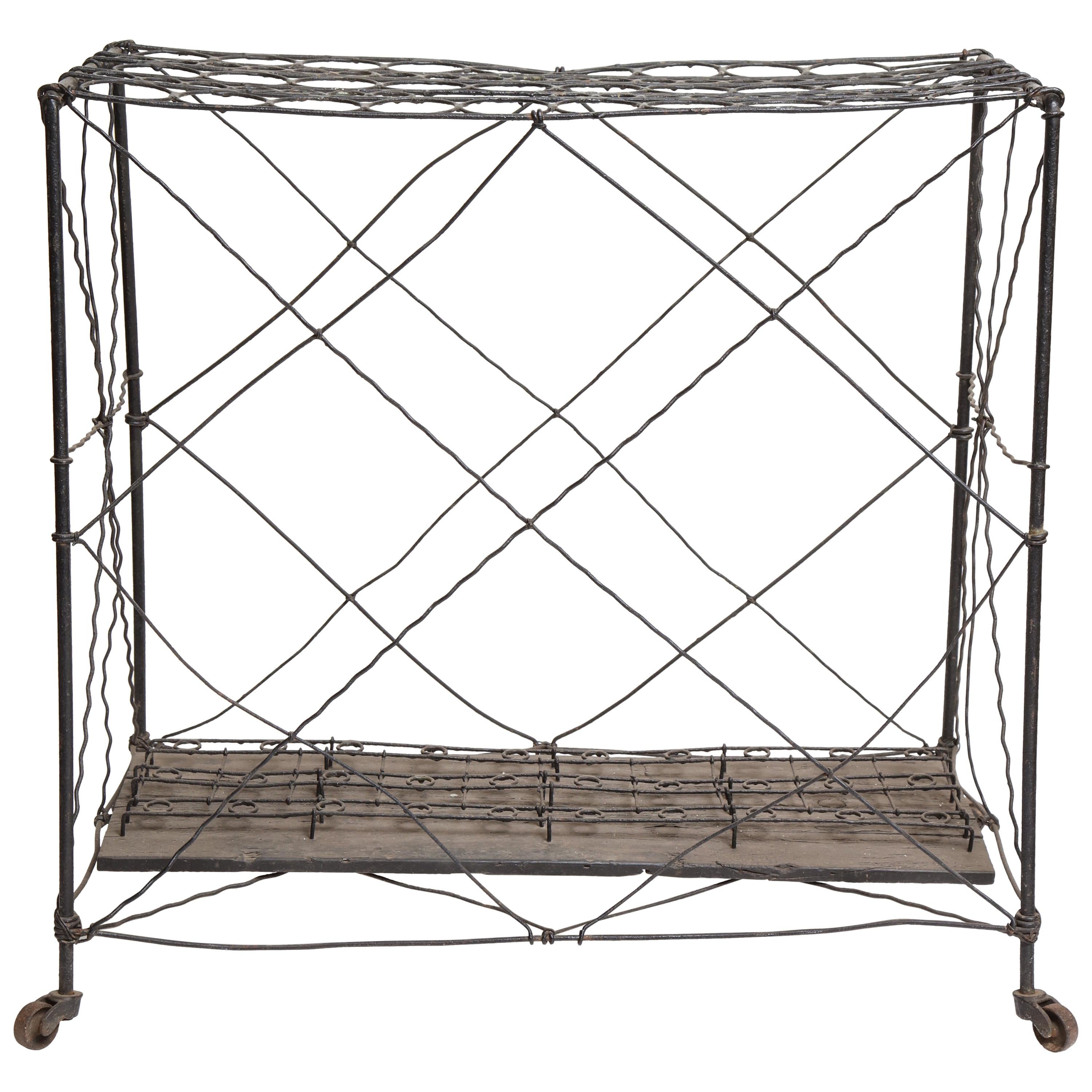 Late 19th Century, Wire Cane Stand