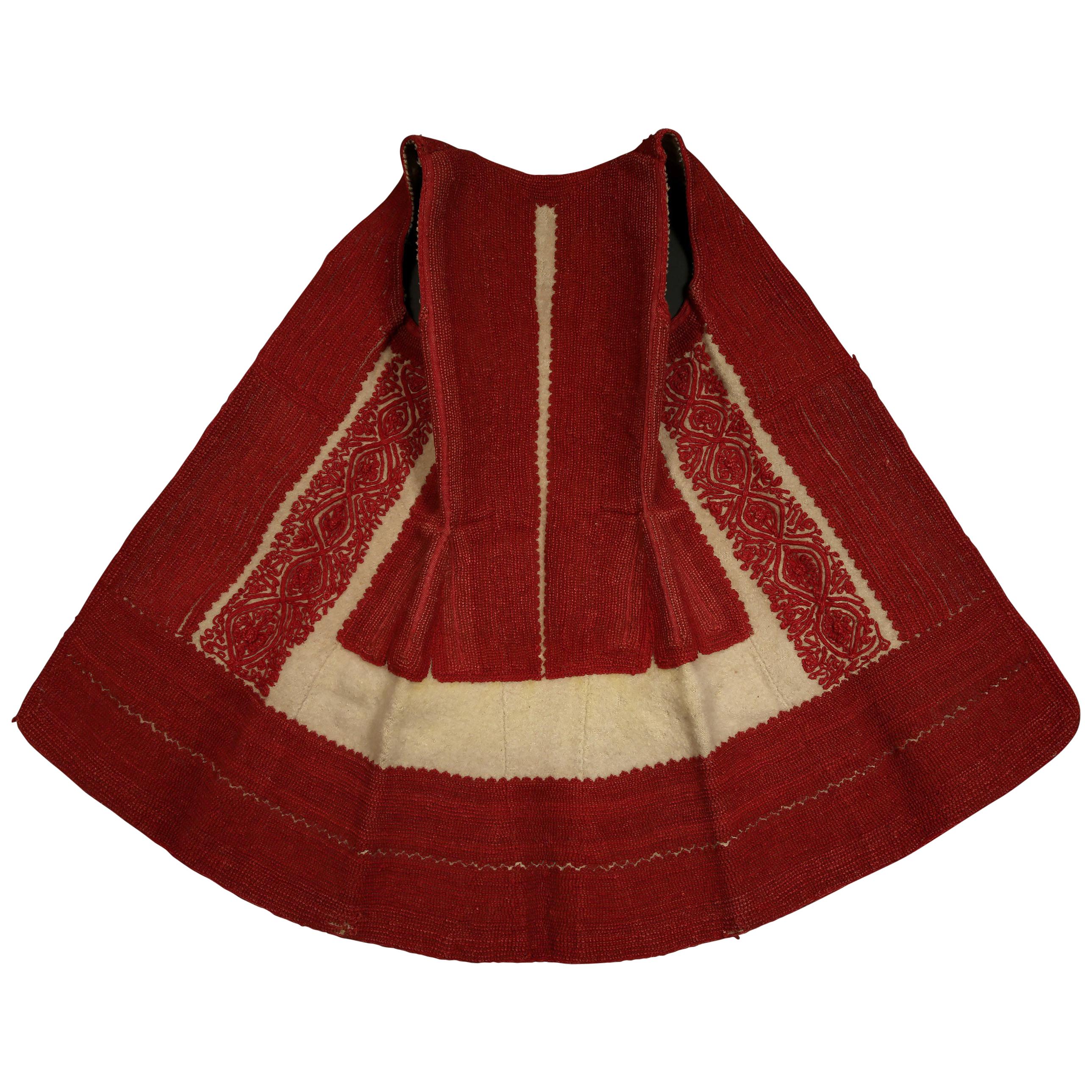 Late 19th Century Woman's Waist Coat, Macedonia