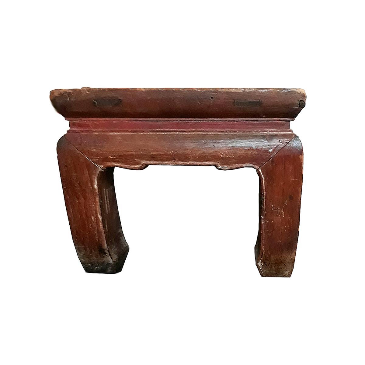 Late 19th Century Wood Altar Table from China In Fair Condition In New York, NY