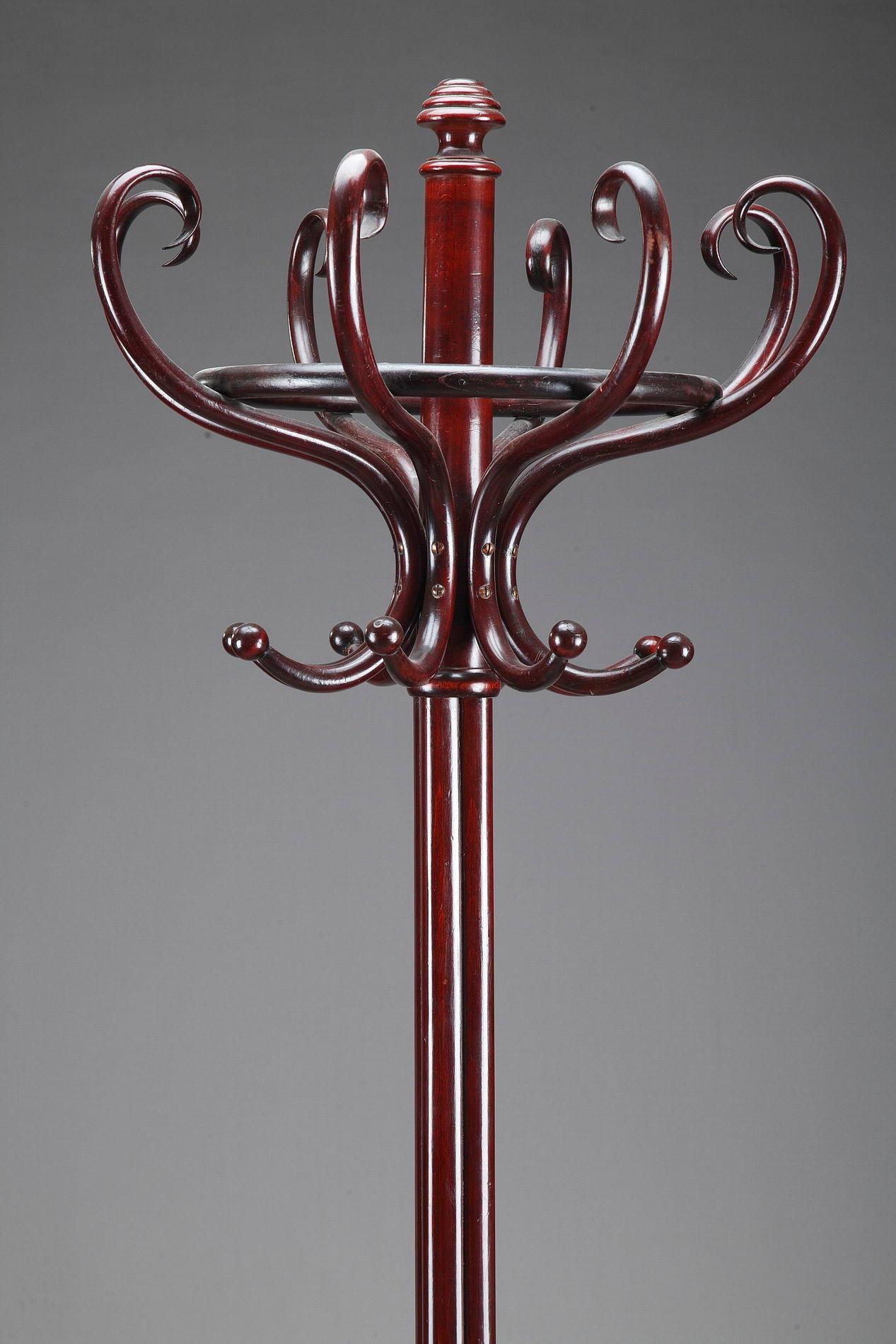 Late 19th Century Wood Hall Coat Stand by Thonet 4