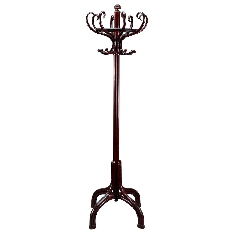 Late 19th Century Wood Hall Coat Stand by at 1stDibs