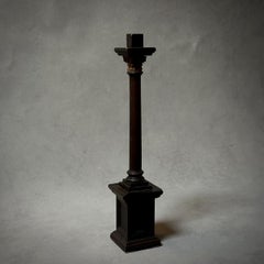 Late 19th Century Wooden Column Model from France