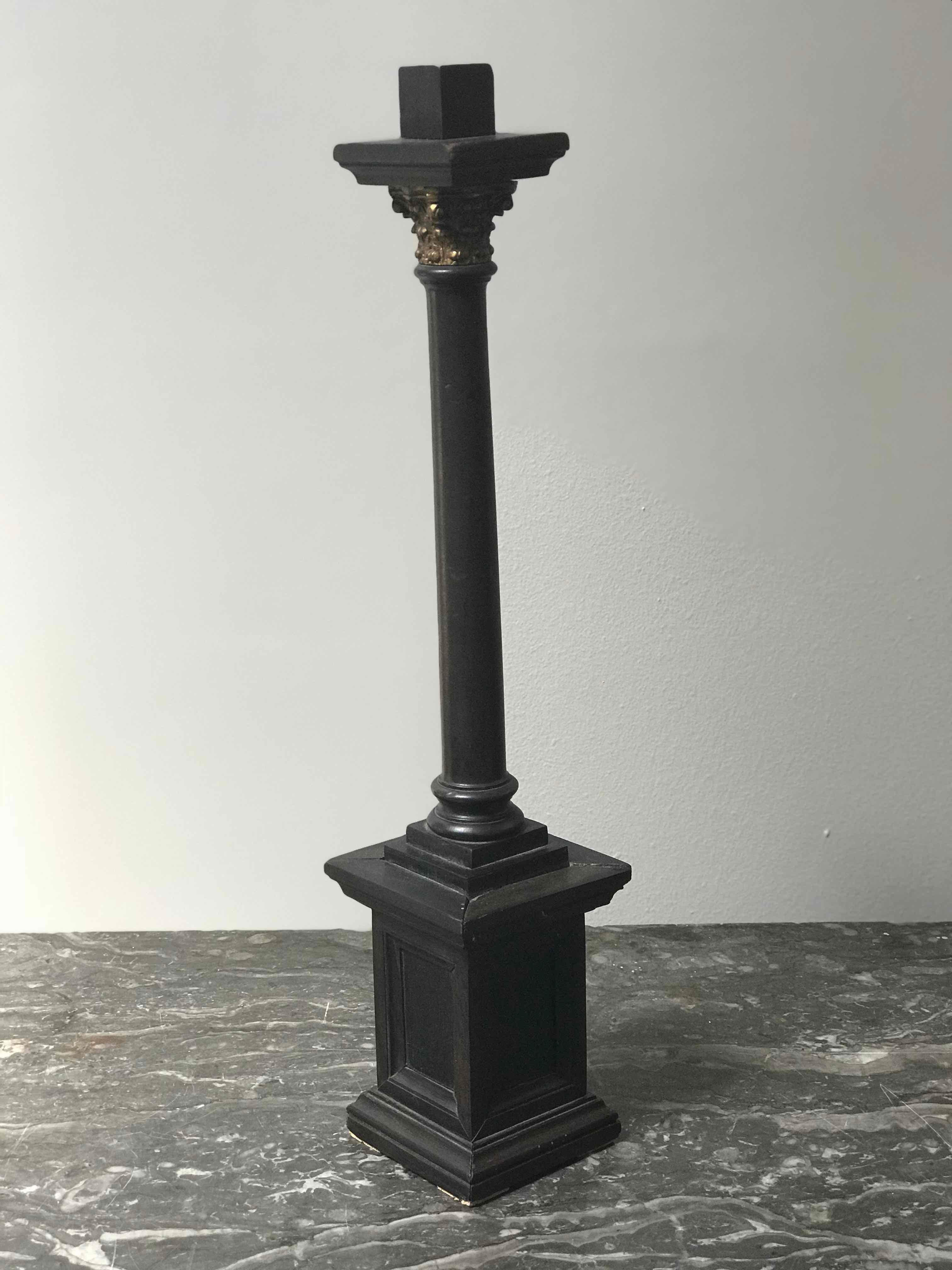 Late 19th Century Wooden Column Model from France 2