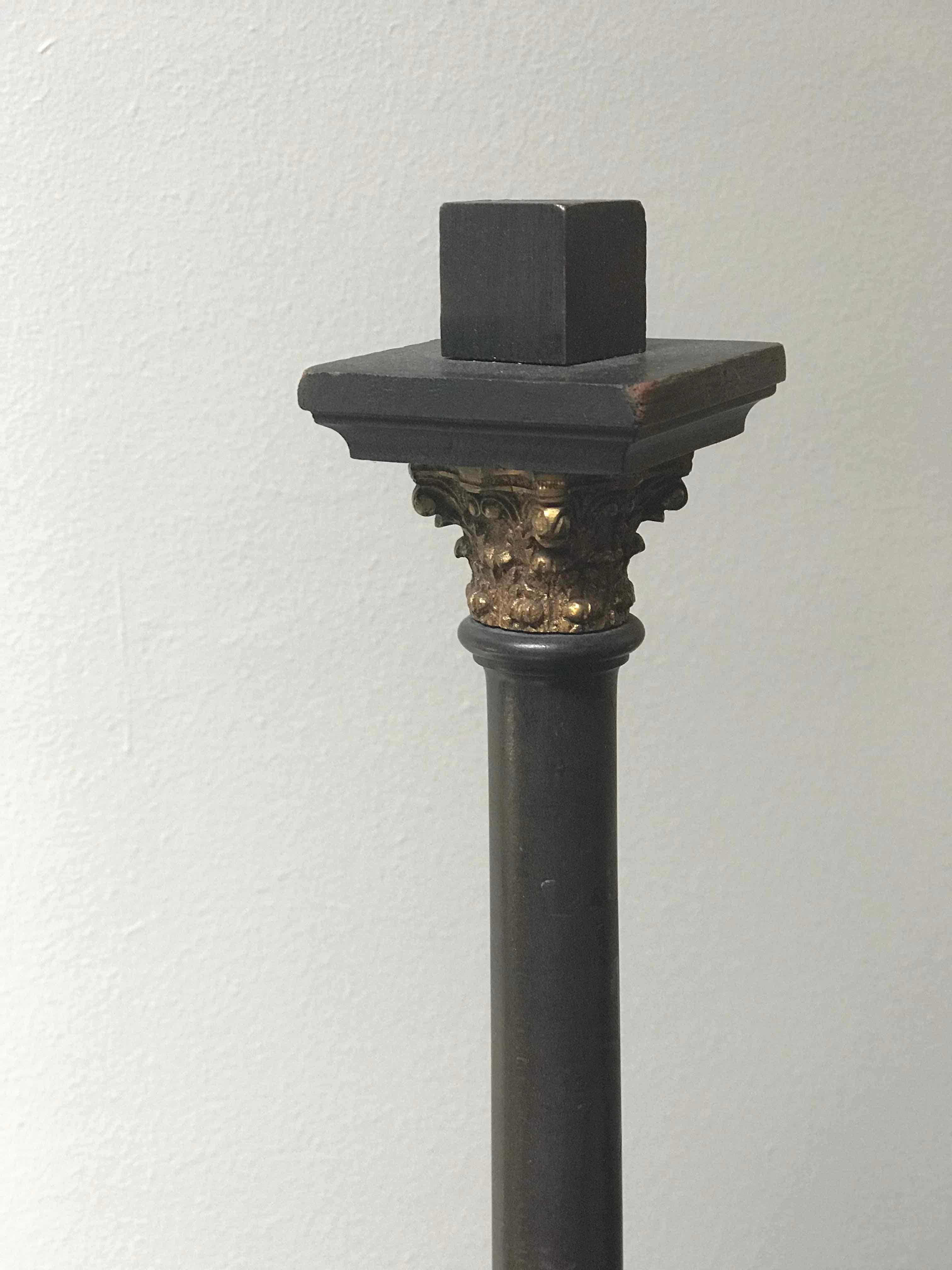 Late 19th Century Wooden Column Model from France 3