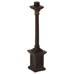 Late 19th Century Wooden Column Model from France