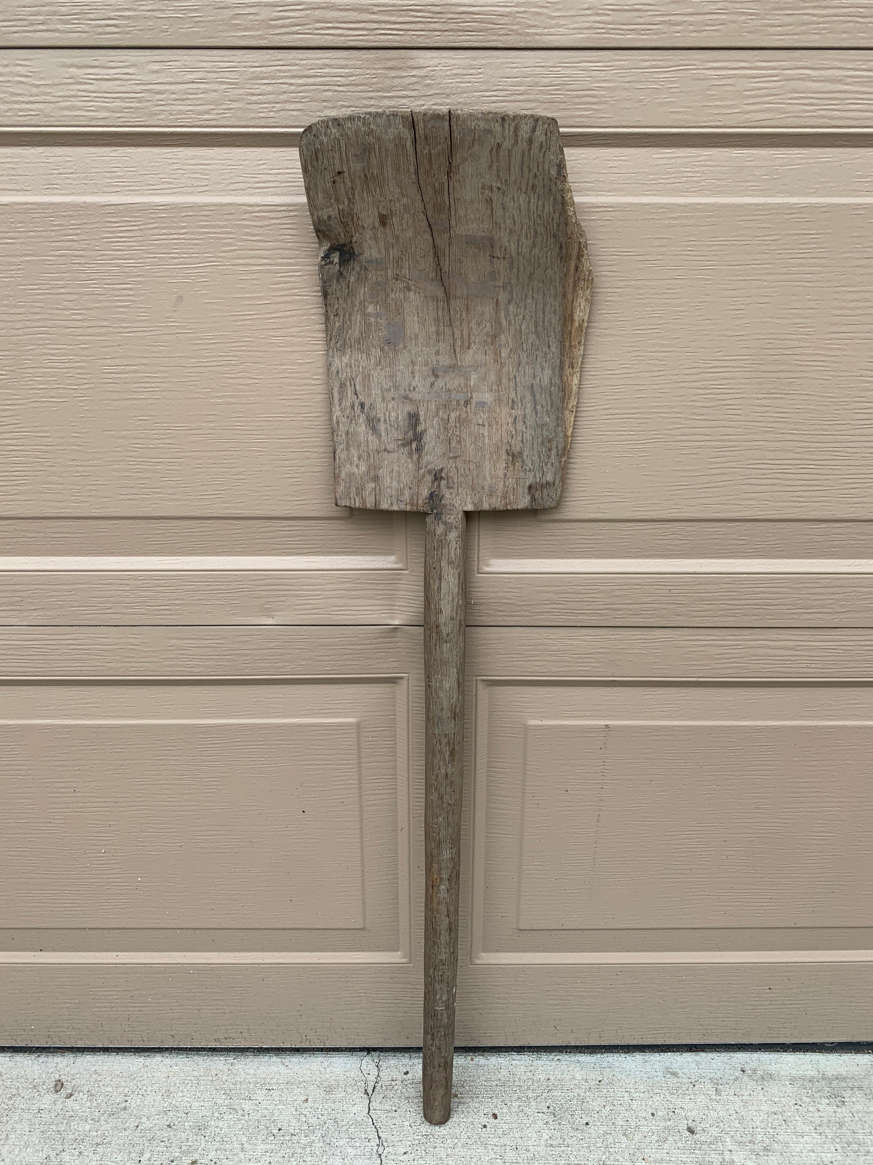 Late 19th Century Wooden Garden Tools, Set of Three For Sale 1