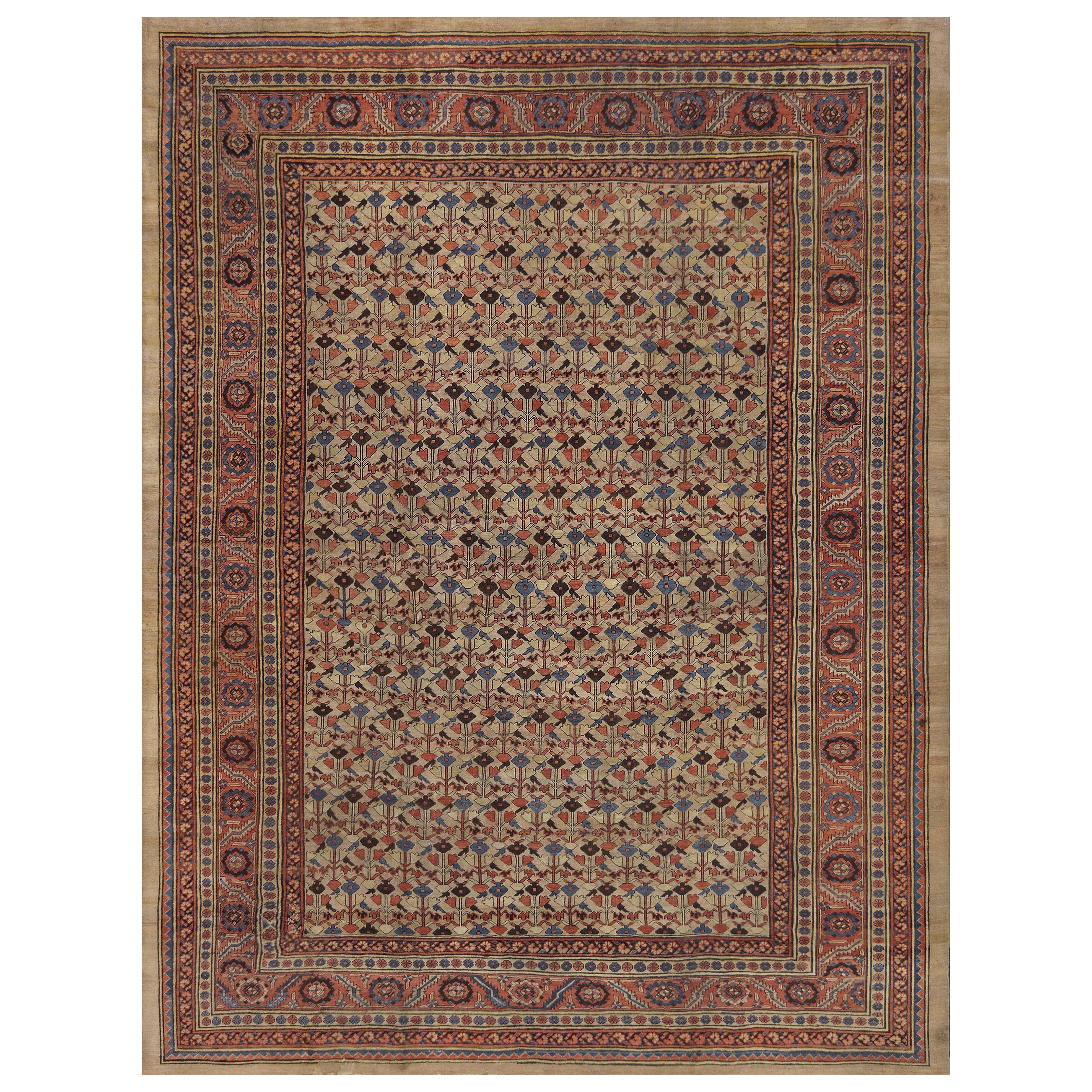 Late 19th Century Wool Bakhshaish Rug from North West Persia For Sale
