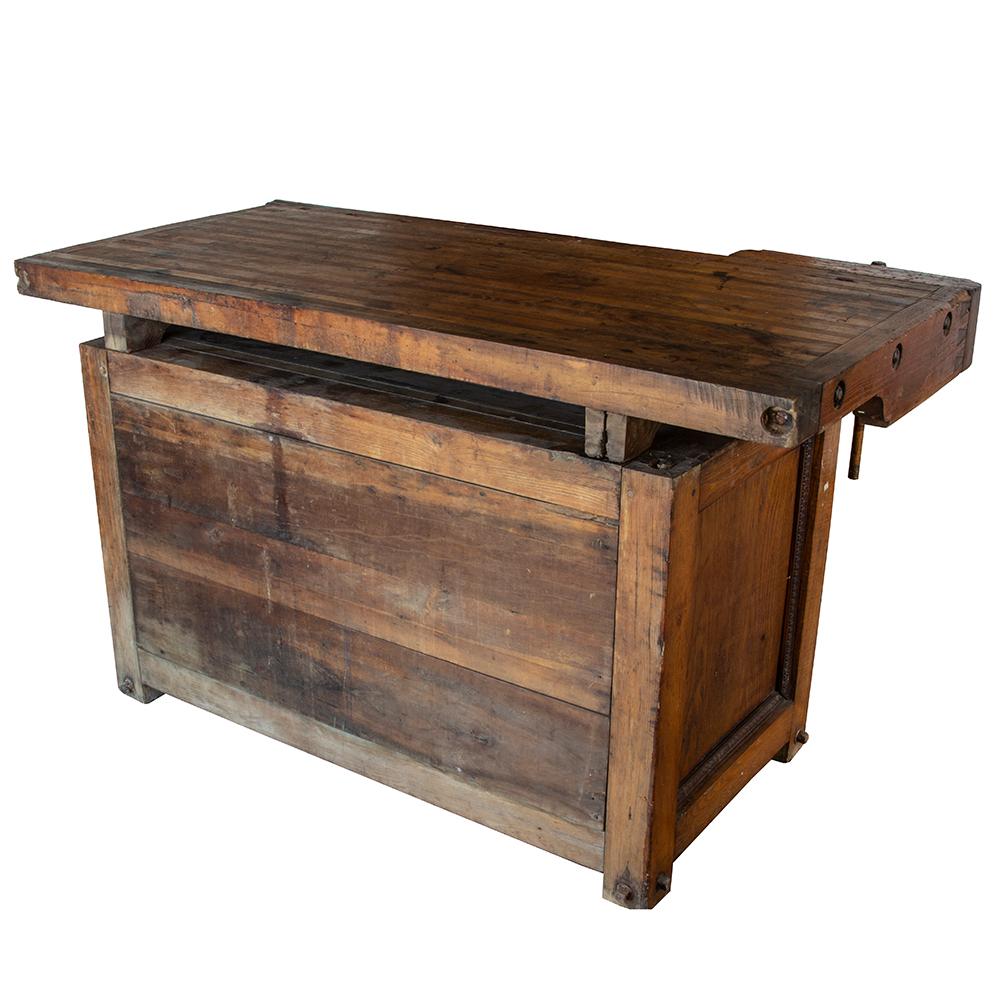 Ash Late 19th Century Workbench