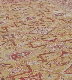 Late 19th Century Ziegler Sultanabad Rug from West Persia