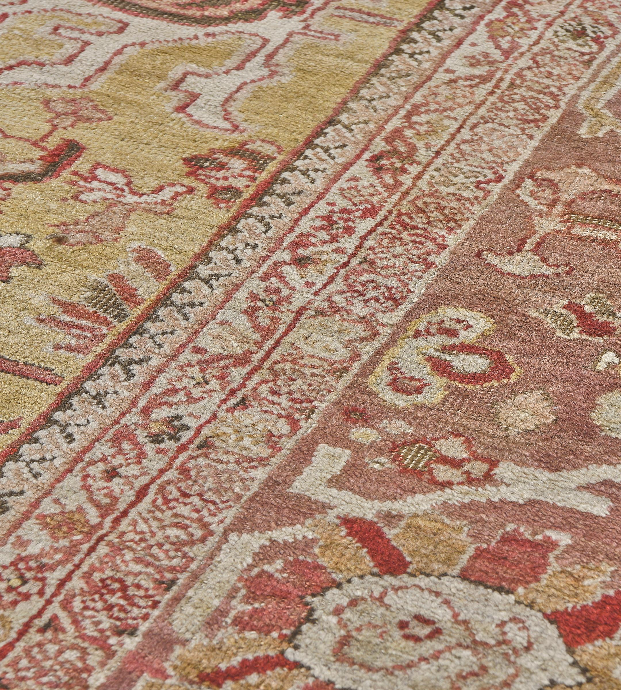 Late 19th Century Ziegler Sultanabad Rug from West Persia For Sale 1