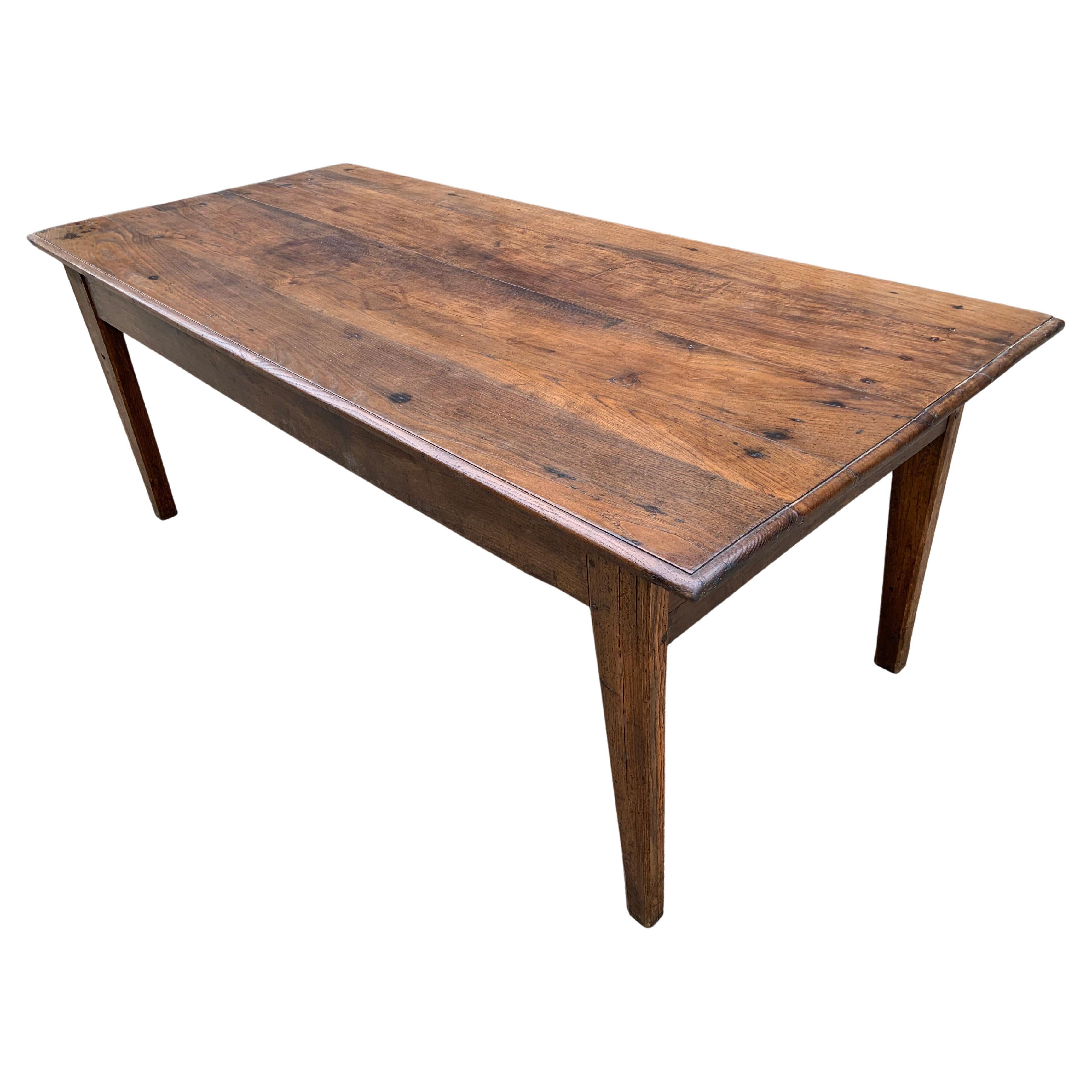 Antique Farm Table Rustic Farmhouse Table For Sale at 1stDibs