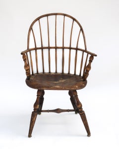 Late 19th/Early 20th American Fruitwood Windsor Chair