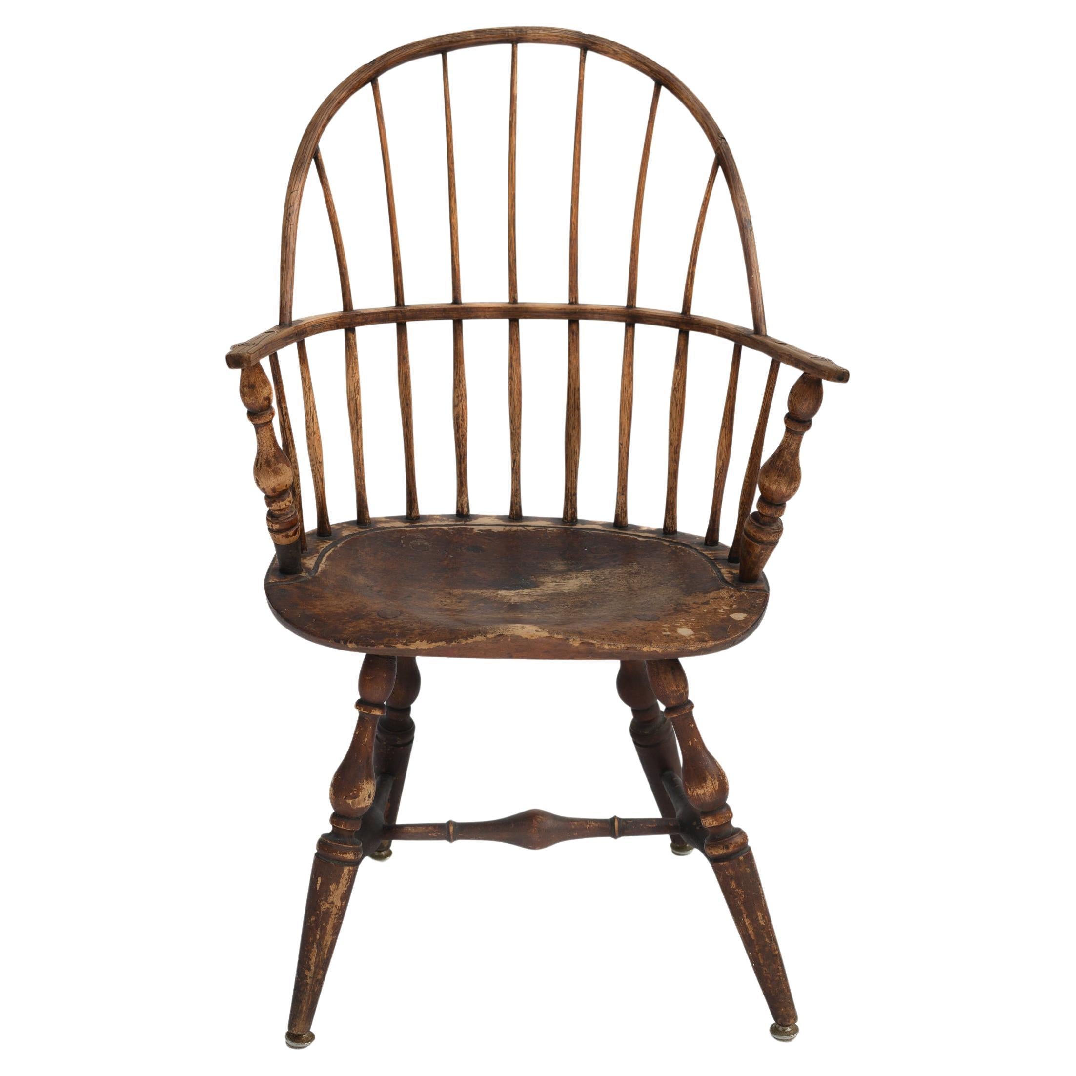 Late 19th/Early 20th American Fruitwood Windsor Chair