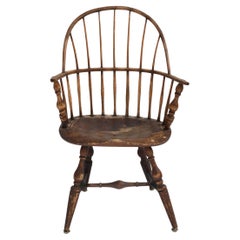 Late 19th/Early 20th American Fruitwood Windsor Chair
