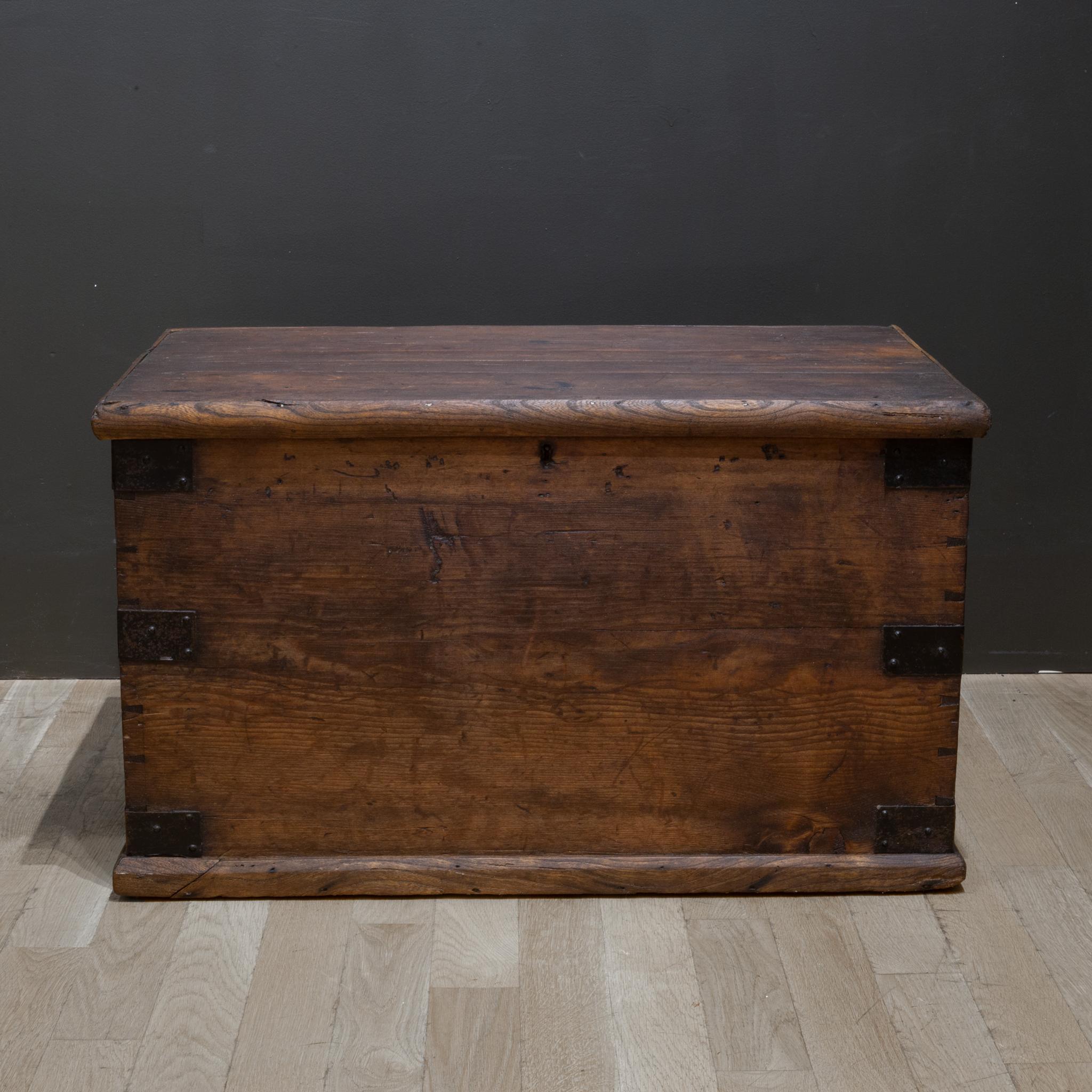 Late 19th / Early 20th C. Blanket Chest, c.1880-1920 In Good Condition In San Francisco, CA