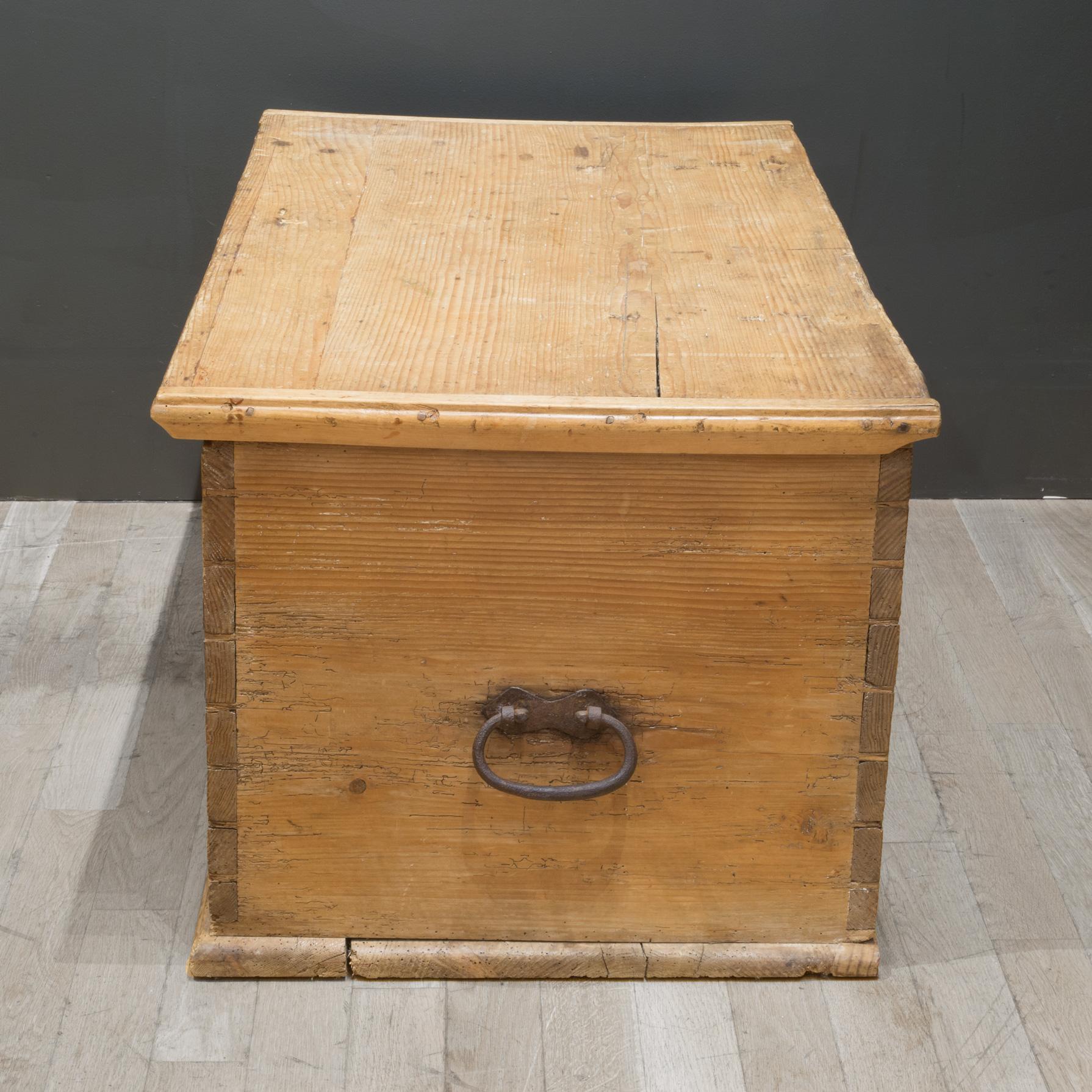 Late 19th/Early 20th C. Blanket Chest c.1880-1920 In Good Condition In San Francisco, CA