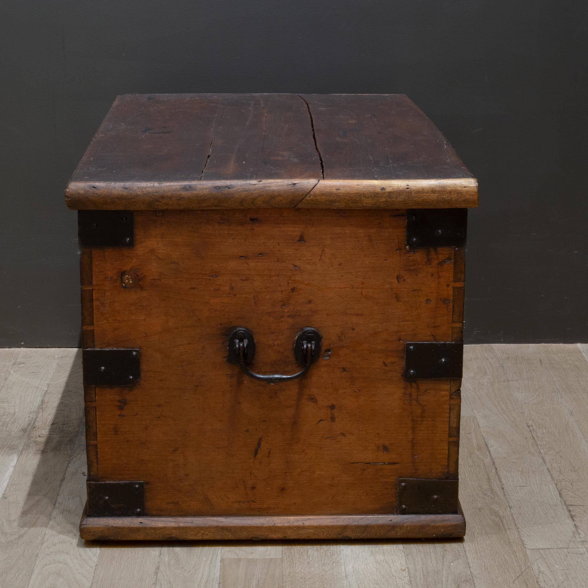 Steel Late 19th / Early 20th C. Blanket Chest, c.1880-1920