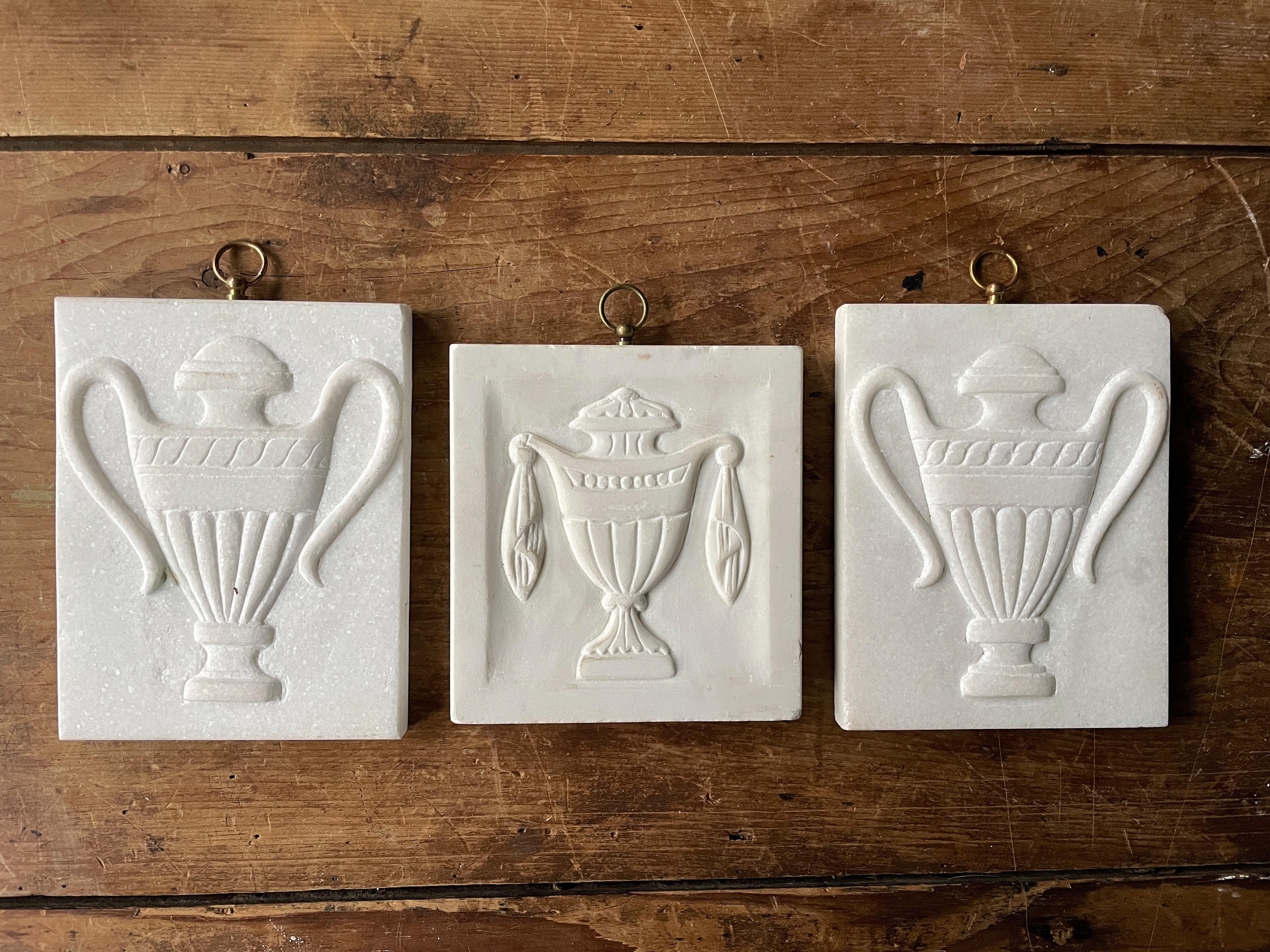 Late 19th & Early 20th C Marble Architectural Elements Adam Regency Style For Sale 2
