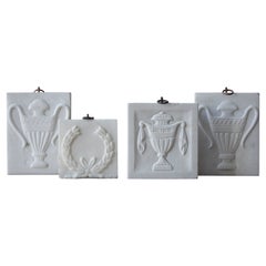 Antique Late 19th 
Early 20th C Marble Architectural Elements Adam Regency Style