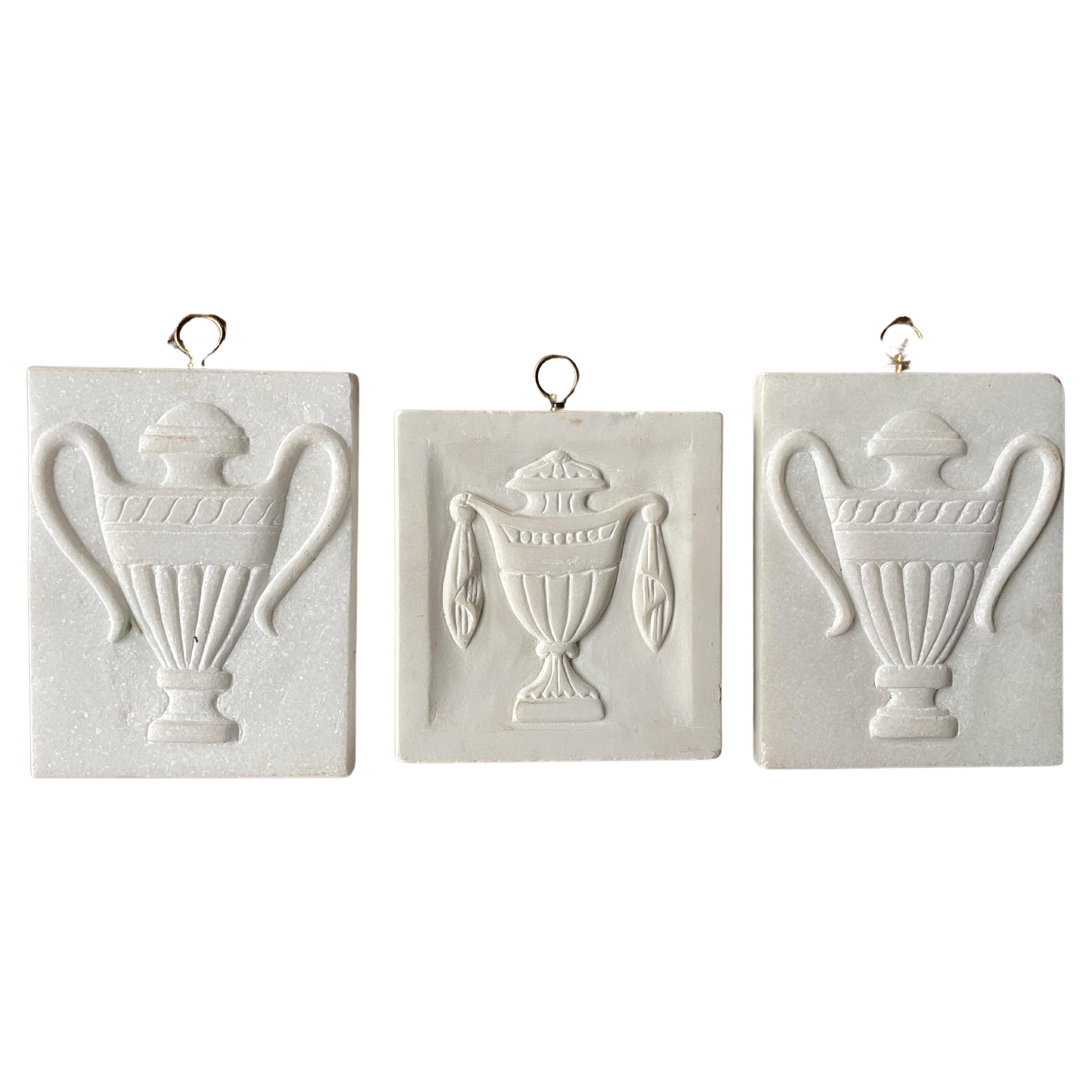 Late 19th & Early 20th C Marble Architectural Elements Adam Regency Style  For Sale
