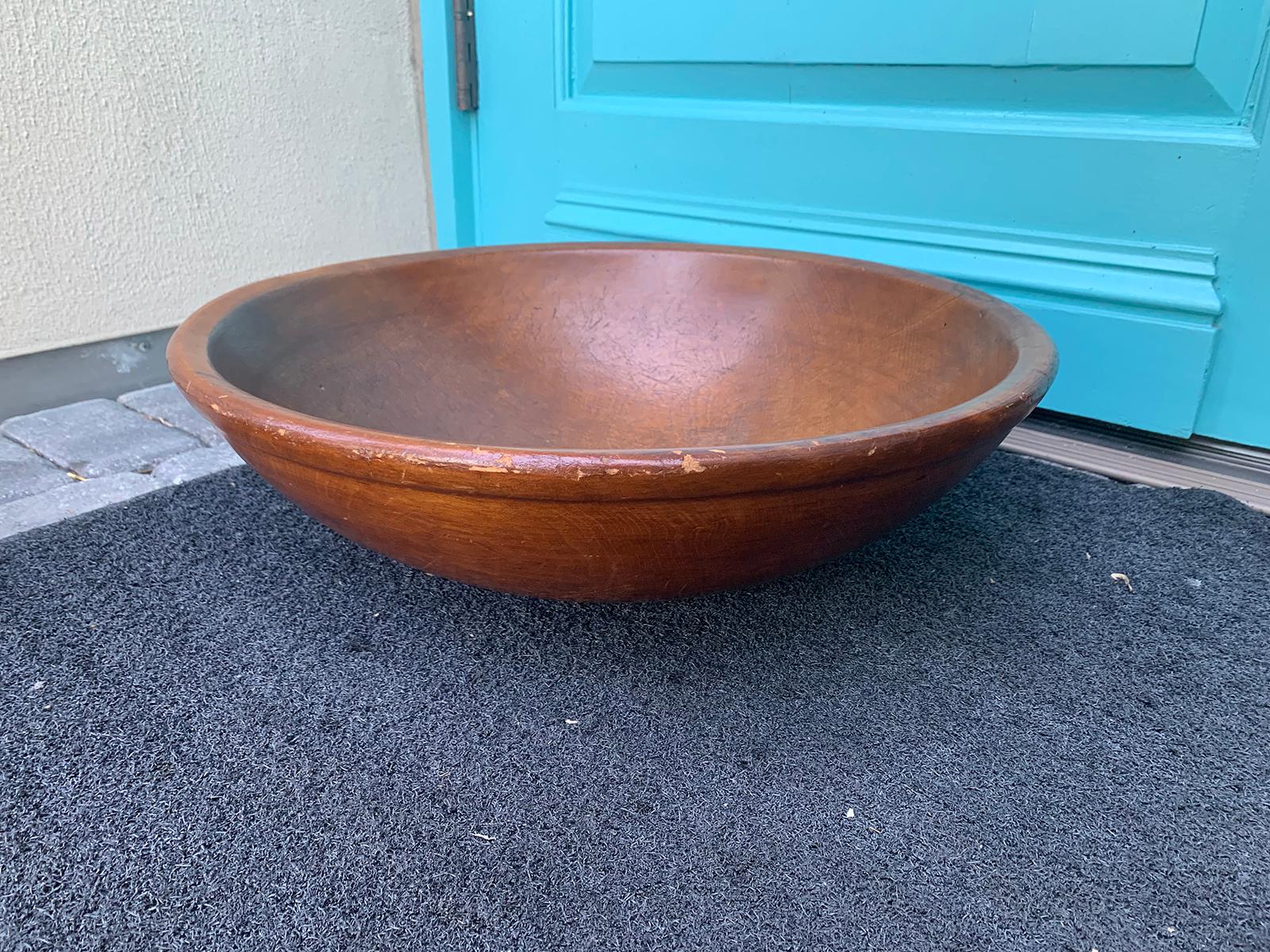 Late 19th-early 20th century American handmade bowl.