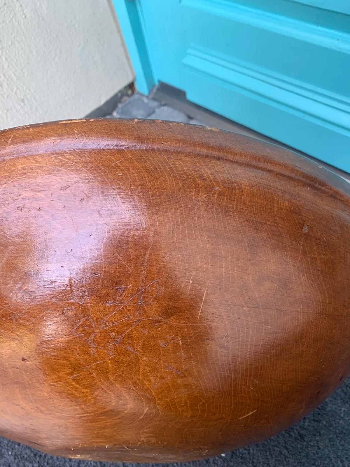 Late 19th-Early 20th Century American Handmade Bowl 1