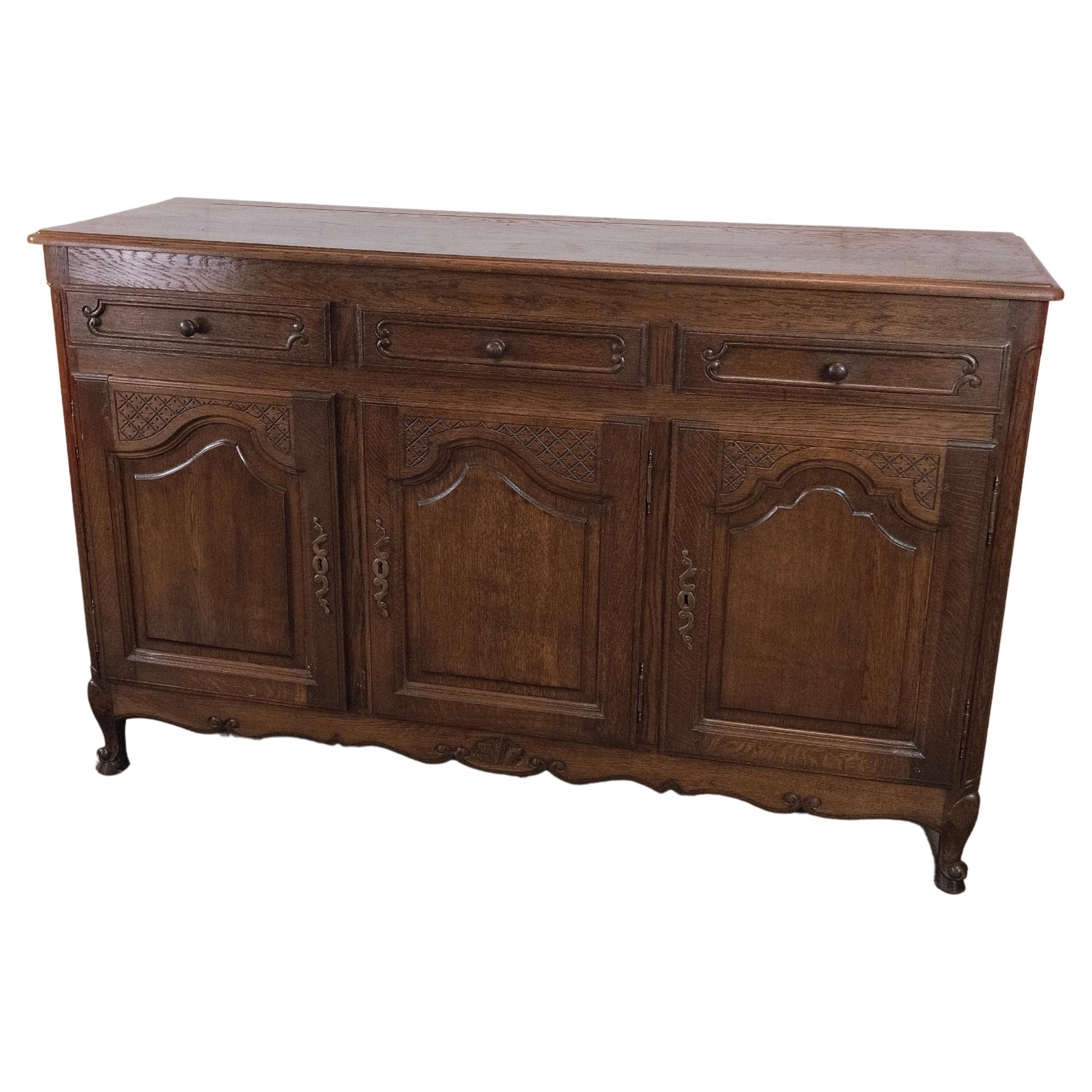 Late 19th - Early 20th Century, Antique French Country Sideboard