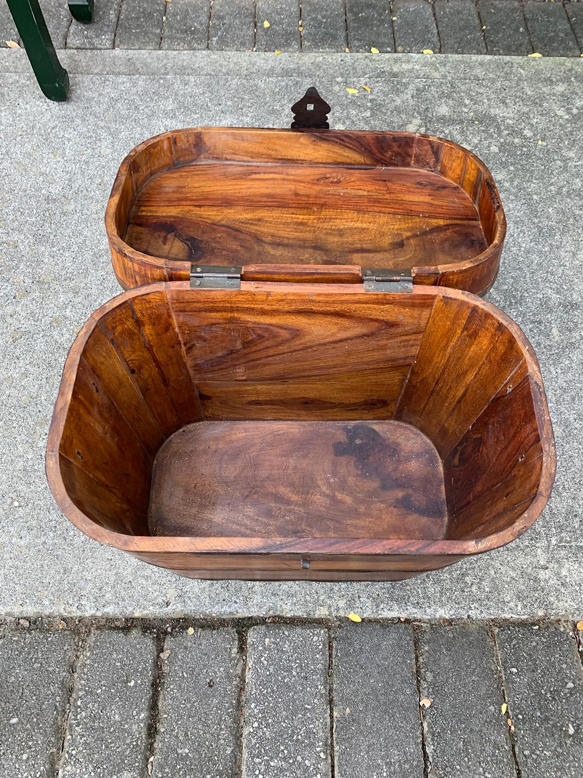 Late 19th-Early 20th Century Camphor Wood Box, circa 1900 1