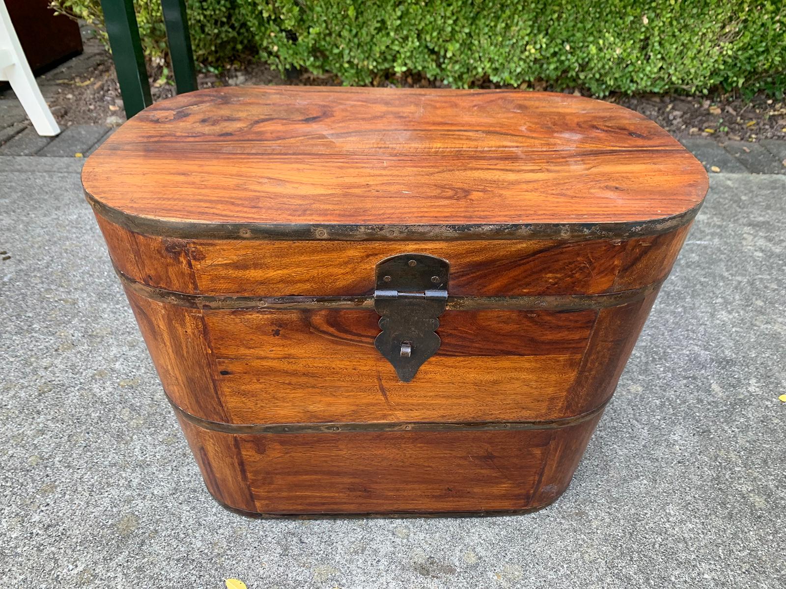 Late 19th-Early 20th Century Camphor Wood Box, circa 1900 2