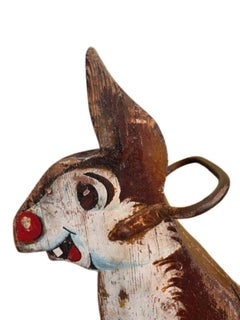 Late 19th - Early 20th Century Carousel Menagerie Standing Figure of a Chipmunk