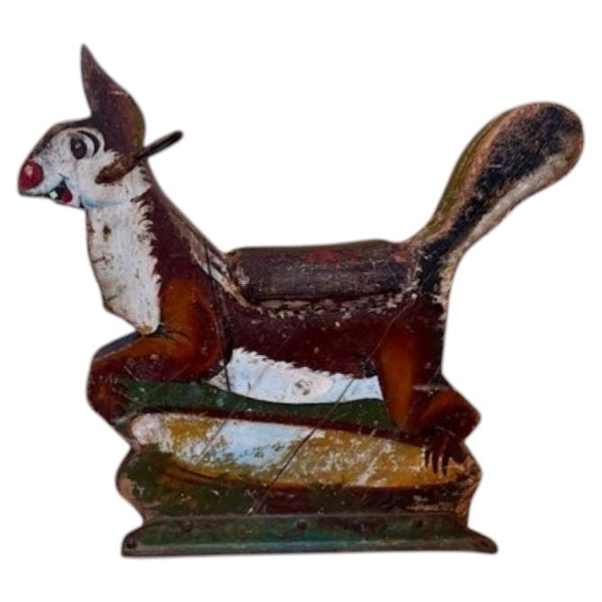Late 19th - Early 20th Century Carousel Menagerie Standing Figure of a Chipmunk